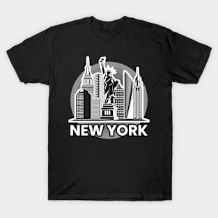 New York City Landscape T-Shirt